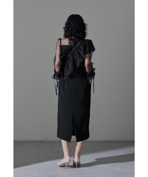 niana（ニアナ） ドレス ドットマルチケープセットドレス 付け襟 結婚