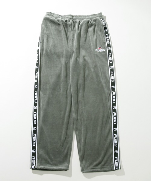 新品⭐️FUBU ベロア風　ジャケット&パンツ　4T約110cm★kfu56 FUBU フブ ボトムス ベロア トラックパンツ イージーパンツ