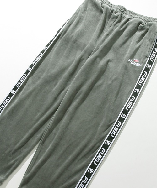 FUBU パンツ 「FUBU/フブ」VELOR PANTS/サイドライン ベロア