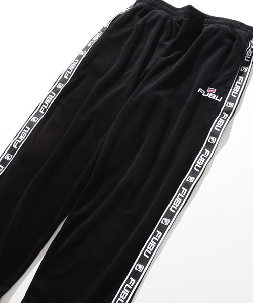 FUBU パンツ 「FUBU/フブ」VELOR PANTS/サイドライン ベロア