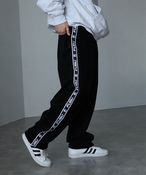 FUBU パンツ 「FUBU/フブ」VELOR PANTS/サイドライン ベロア