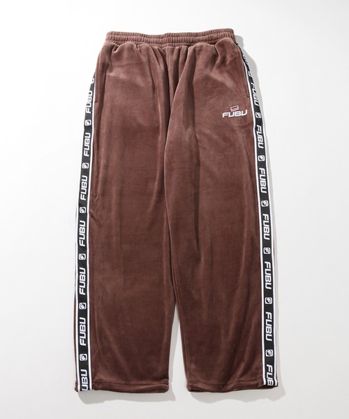 FUBU パンツ 「FUBU/フブ」VELOR PANTS/サイドライン ベロア