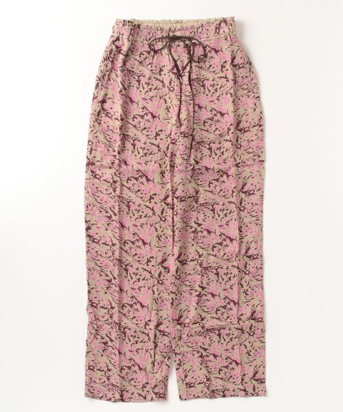 サラマリカ　C.RAYON PRINT EASY PANTS イージーパンツ sara mallika パンツ C.RAYON PRINT EASY PANTS レディース