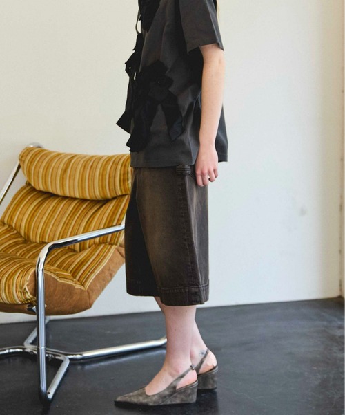 MAISON SPECIAL デニムショートパンツ 38 MAISON SPECIAL ジーンズ デニム デニムパンツ Denim Shorts