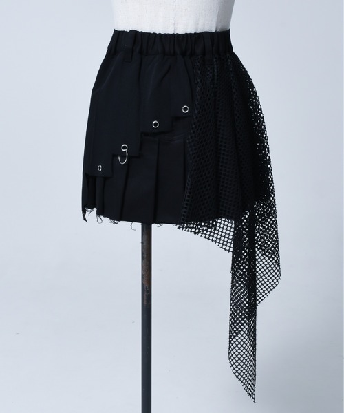 REFLEM スカート 「REFLEM/レフレム」ランダムレイヤード