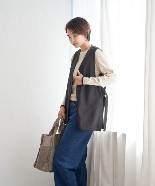 【親子コーデ】テーラードジレ ikka｜【親子コーデ】テーラードジレ | Rakuten Fashion(楽天