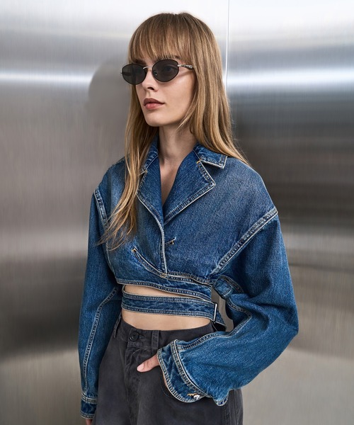 CHARLES ＆ KEITH（チャールズ&キース） サングラス クリスタル
