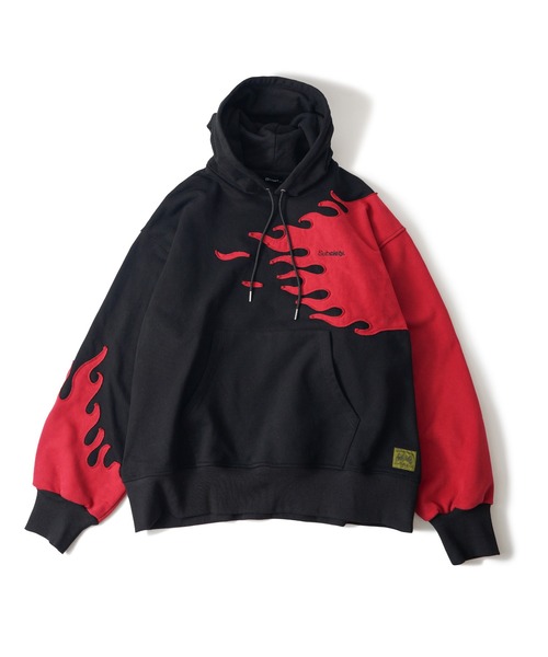 subciety サブサエティー ピーコート 裏地総柄 グレー Mサイズ 秋冬 Subciety サブサエティ パーカー プルオーバー メンズ SB