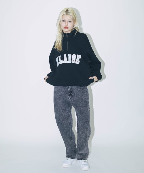 XLARGE（エクストラ ラージ） トレーナー スウェット ARCH LOGO HALF