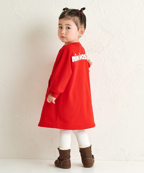 MIKI HOUSE（ミキハウス） ワンピース 「WEB限定」バックロゴ