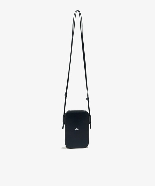 【LACOSTE】ワンポイントワニロゴスマホポーチ LACOSTE ワンポイントワニロゴスマホポーチ Size: 11.5 x 18.5
