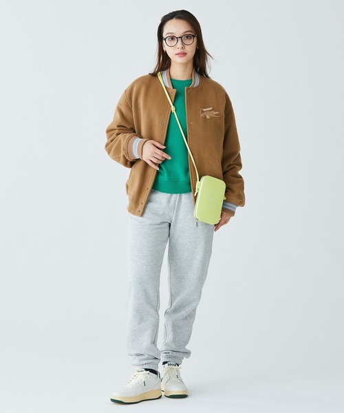 【LACOSTE】ワンポイントワニロゴスマホポーチ LACOSTE ワンポイントワニロゴスマホポーチ Size: 11.5 x 18.5