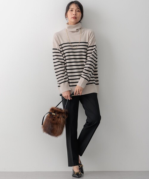 23区（ニジュウサンク） パンツ 「Oggi2月号掲載/洗える」ウォーム