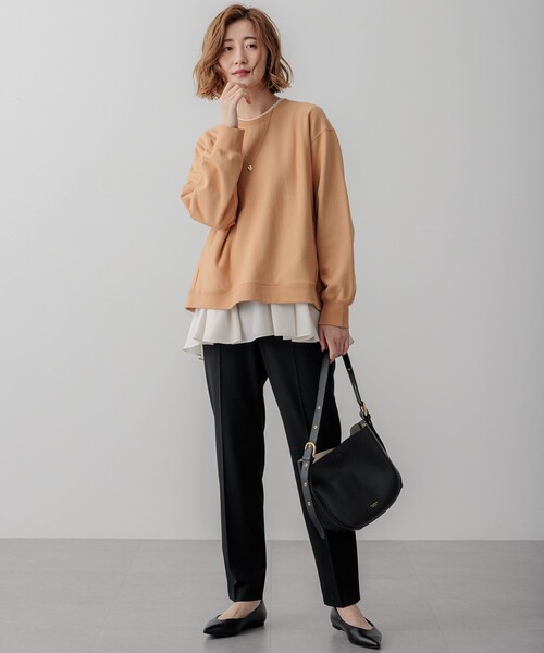 23区（ニジュウサンク） パンツ 「Oggi2月号掲載/洗える」ウォーム