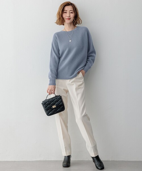 23区（ニジュウサンク） パンツ 「Oggi2月号掲載/洗える」ウォーム