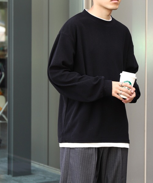 ZIP FIVE（ジップ ファイブ） tシャツ コーデュロイ 9W ストレッチ