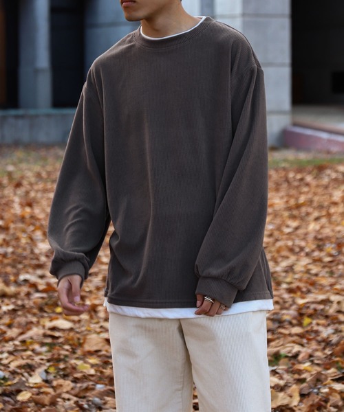 ZIP FIVE（ジップ ファイブ） tシャツ コーデュロイ 9W ストレッチ