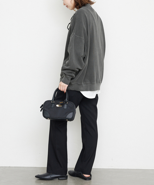 新品　SLOBE IENA ビックシルエットピグメント裏毛プルオーバー SLOBE IENA ビックシルエットピグメント裏毛プルオーバー ビック