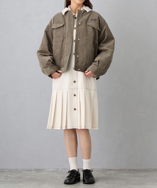 ブルゾン アウター コーデュロイブルゾン レディース : ZOZOTOWN Yahoo