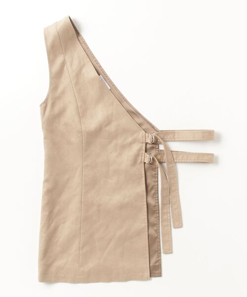 「FRAY I.D」 ノースリーブブラウス ONE SIZE ブラウン レディース