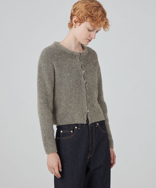 【美品】マカフィー　カーディガン 中古・古着通販】MACPHEE (マカフィー) NZ LAMB 9G Vネック