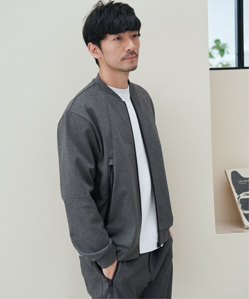 ikka（イッカ） カーディガン 「セットアップ対応」テックストレッチ