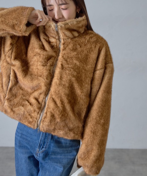 &. NOSTALGIA（ノスタルジア） コート アウター 「ZOZO限定」フェイク