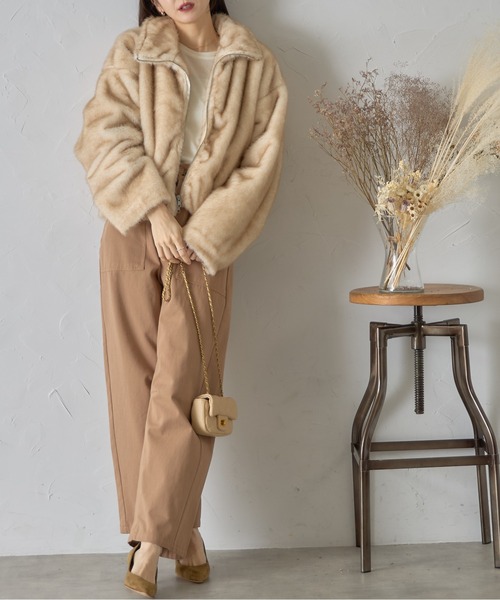 &. NOSTALGIA（ノスタルジア） コート アウター 「ZOZO限定」フェイク