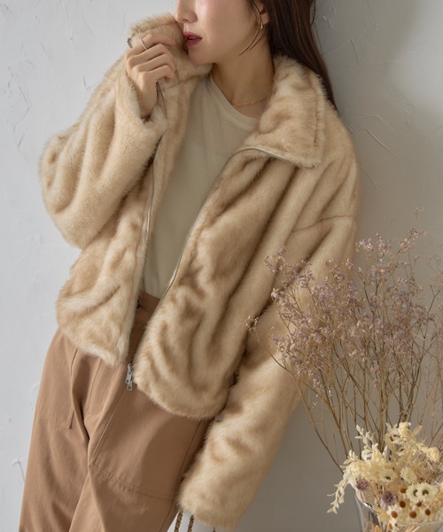 &. NOSTALGIA（ノスタルジア） コート アウター 「ZOZO限定」フェイク