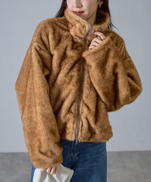 &. NOSTALGIA（ノスタルジア） コート アウター 「ZOZO限定」フェイク