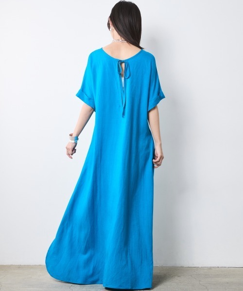 CHIC STYLE（シックスタイル） ワンピース レーヨン麻2WAYフレンチ