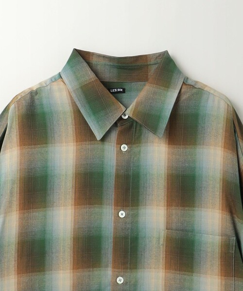 シャツ 「LES SIX」 mega shirt/シャツ メンズ