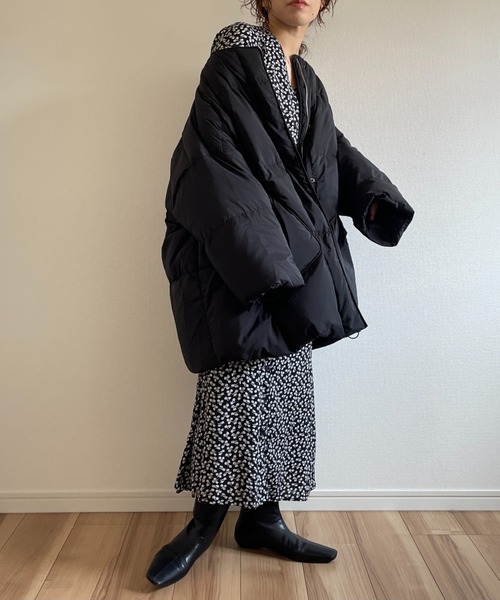 wee9s（ウィークス） ダウンコート FREE ブラック レディース