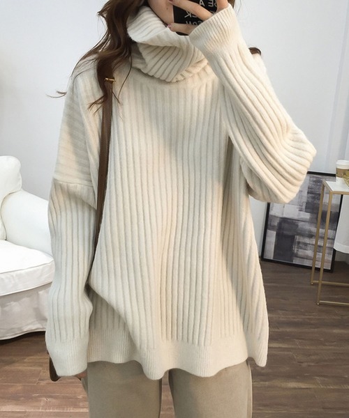 「Ulysses」 「Girly Doll」タートルネックニット F グリーン レディース_画像6