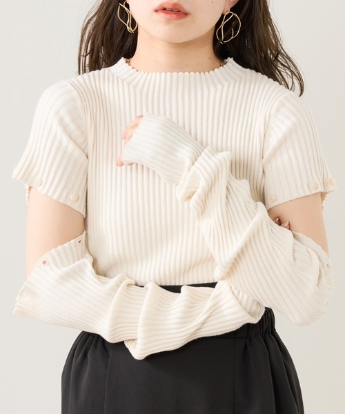 Chico（チコ） 長袖ニット FREE ホワイト レディース : ZOZOTOWN Yahoo