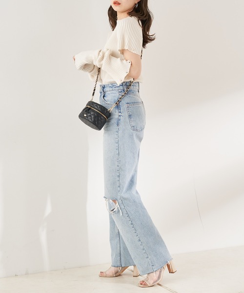 Chico（チコ） 長袖ニット FREE ホワイト レディース : ZOZOTOWN Yahoo