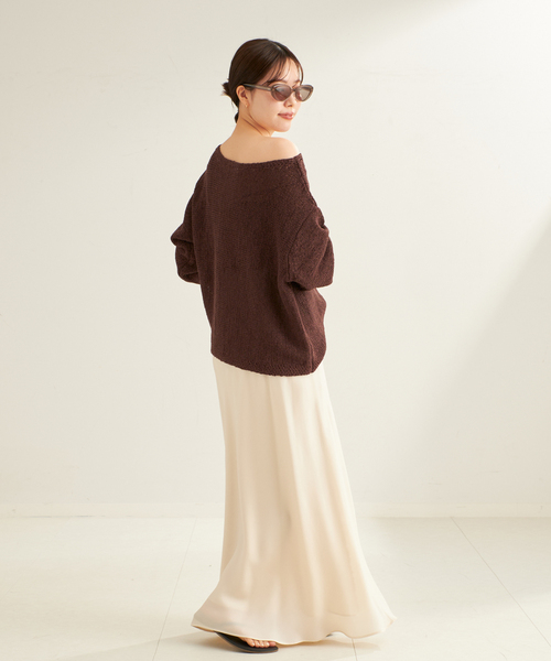 plage Washable Fibril Drape スカート セール】《追加》Washable Fibril Drape スカート（スカート