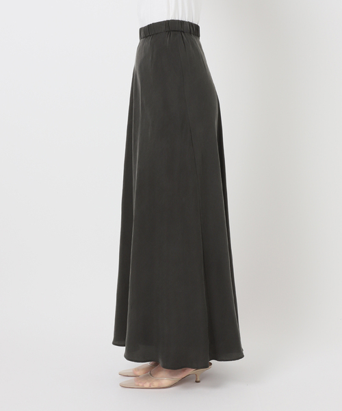 【Plage】Washable Fibril Drape スカート 追加》Washable Fibril Drape スカート（ロング・マキシ丈
