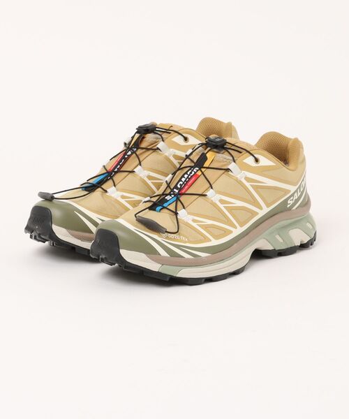 【関税込み】Salomon ベージュ clog ミッドカットスニーカー 2024年に大人が選ぶべき「夏スニーカー」】 かぶらないY2Kな
