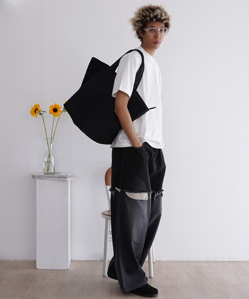 yorozu トートバッグ (CANNABIS別注) yorozu MANGA TOTE (111YZ411CN