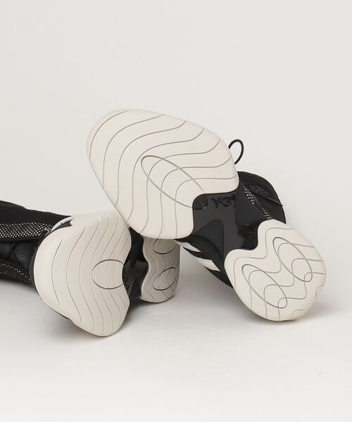 【関税込み】Y-3 ブラック＆オフホワイト Regu スニーカー Y-3 REGU Y-3│Y-3 ワイスリー