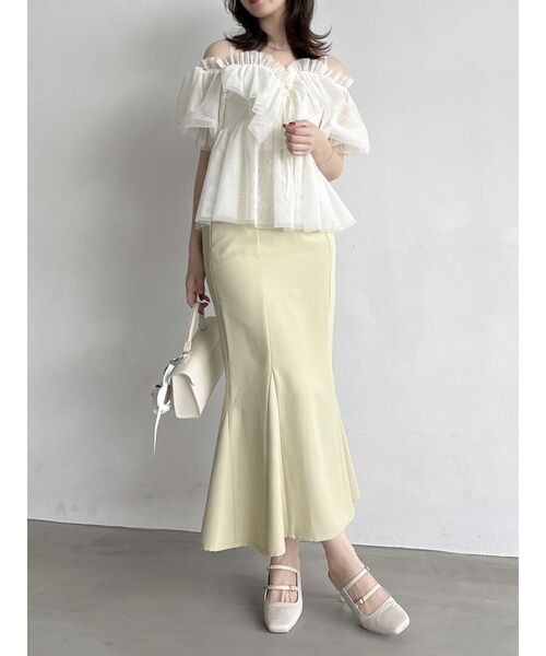 dazzlin スカート ハイウエストアソートナロースカートII