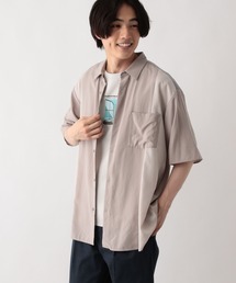 シャツ サラサマ快適シャツ/切り替え/半袖/286399 メンズ｜ZOZOTOWN Yahoo!店