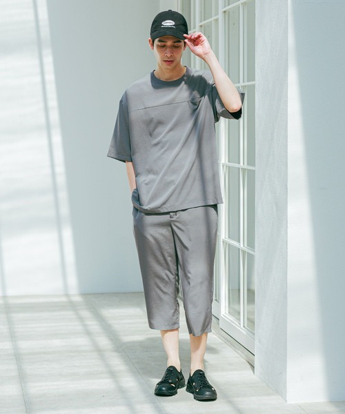 LAKOLE パンツ 「セットアップ可」クールクリアドライ7分パンツ