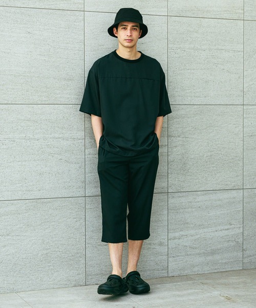 LAKOLE パンツ 「セットアップ可」クールクリアドライ7分パンツ
