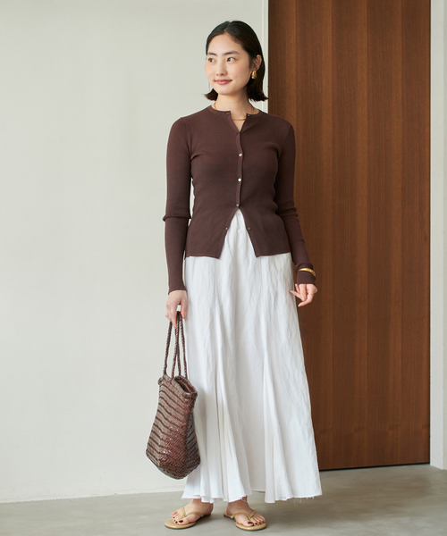 Plage glace flare スカート　34 追加》glace flare スカート（ロング・マキシ丈スカート
