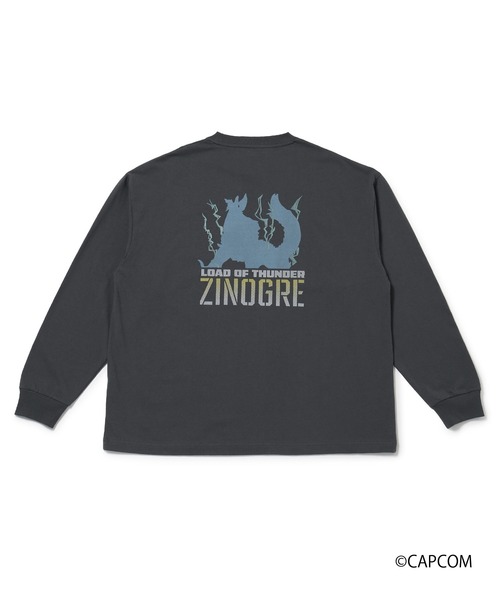 j.n.r.d tシャツ 「MONSTER HUNTER×j.n.r.d」ジンオウガ ロング