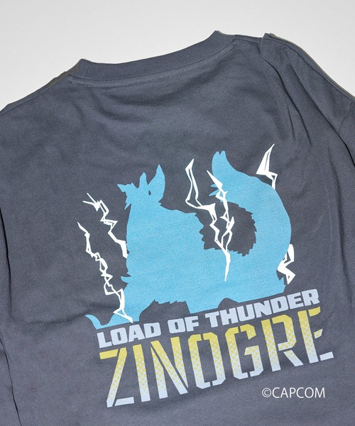 j.n.r.d tシャツ 「MONSTER HUNTER×j.n.r.d」ジンオウガ ロング