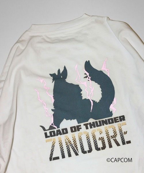 j.n.r.d tシャツ 「MONSTER HUNTER×j.n.r.d」ジンオウガ ロング
