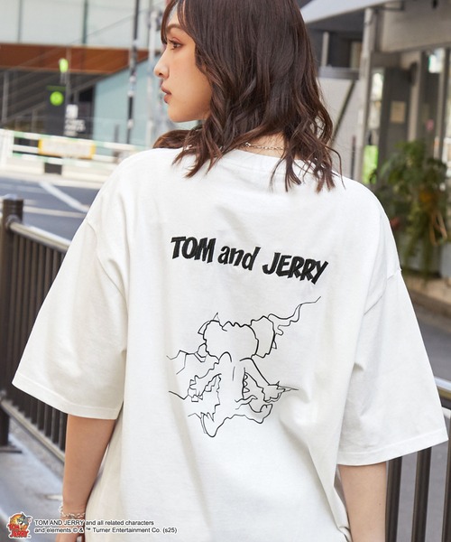 tシャツ 「TOM and JERRY」別注 トムとジェリー グラフィック